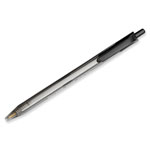Papermate® InkJoy 100 RT Retractable Ballpoint Pen, Medium 1mm, Black Ink/Barrel, Dozen view 4