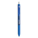 Papermate® InkJoy Retractable Gel Pen, Medium 0.7mm, Blue Ink/Barrel, Dozen view 3