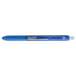 Papermate® InkJoy Retractable Gel Pen, Micro 0.5mm, Blue Ink/Barrel, Dozen view 5
