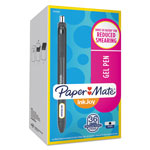 Papermate® InkJoy Retractable Gel Pen, Medium 0.7mm, Black Ink/Barrel, 36/Pack view 4