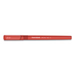 Papermate® Write Bros. Grip Ballpoint Pen, Medium, 1 mm, Red Ink/Barrel, Dozen view 1