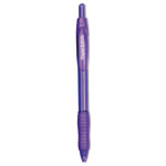Papermate® Profile Retractable Ballpoint Pen, Bold 1.4mm, Purple Ink/Barrel, Dozen orginal image