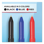Papermate® Write Bros. Stick Ballpoint Pen Value Pack, Medium 1mm, Blue Ink/Barrel, 60/Pack view 3