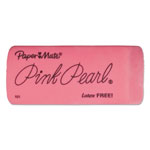 Papermate® Pink Pearl Eraser, Rectangular, Large, Elastomer, 3/Pack orginal image