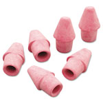Sanford Arrowhead Eraser Caps, Pink, Elastomer, 144/Box view 1