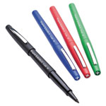 Papermate® Point Guard Flair Needle Tip Stick Pen, Blue Ink, .7mm, Dozen view 3