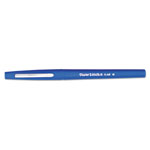 Papermate® Point Guard Flair Needle Tip Stick Pen, Blue Ink, .7mm, Dozen view 5