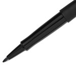 Papermate® Point Guard Flair Needle Tip Stick Pen, Black Ink, 0.7mm, Dozen view 2