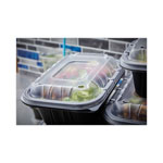 Pactiv EarthChoice Entree2Go Takeout Container, 64 oz, 11.75 x 8.75 x 2.13, Black, 200/Carton view 4