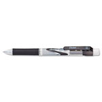 Pentel .e-Sharp Mechanical Pencil, 0.5 mm, HB (#2.5), Black Lead, Black Barrel, Dozen view 1
