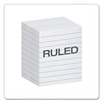 Oxford Ruled Mini Index Cards, 3 x 2 1/2, White, 200/Pack view 2