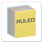 Oxford Ruled Mini Index Cards, 3 x 2 1/2, Assorted, 200/Pack view 2