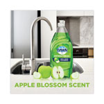 Dawn Ultra Antibacterial Dishwashing Liquid, Apple Blossom Scent, 38 oz Bottle, 8/Carton view 3