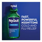Vicks® NyQuil Cold and Flu NightTime Liquid, 12 oz. Bottle, 12/Case view 5