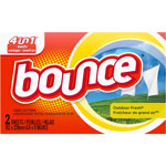 Bounce Fabric Softener Sheets, Outdoor Fresh, 2/Box, 156 Boxes/Carton orginal image