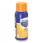 Microban 24-Hour Disinfecting Sanitizing Spray, Travel Size, Citrus Scent, 2.8 oz Aerosol Spray, 4/Pack view 2