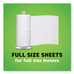 Bounty Kitchen Roll Paper Towels, 2-Ply, White, 48 Sheets/Roll, 24 Rolls/Carton view 1