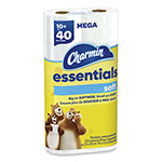 Charmin Essentials Soft Bathroom Tissue, Septic Safe, 2-Ply, White, 330 Sheets/Roll, 30 Rolls/Carton view 2