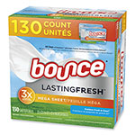 Bounce Fabric Softener Sheets, Outdoor Fresh and Clean, 130 Sheets/Box, 3 Boxes/Carton view 2