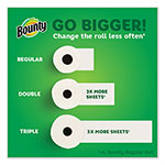 Bounty Select-a-Size Kitchen Roll Paper Towels, 2-Ply, 5.9 x 11, White, 113 Sheets/Roll, 8 Double Plus Rolls/Pack view 3