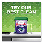 Cascade Platinum Plus ActionPacs Dishwasher Detergent Pods, Fresh Scent, 28.4 oz Tub, 52/Tub, 3 Tubs/Carton view 4