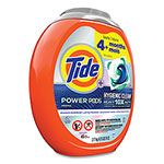 Tide Hygienic Clean Heavy 10x Duty Power Pods, Original Scent, 76 oz Tub, 45 Pods, 4/Carton view 3