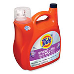Tide Hygienic Clean Heavy 10x Duty Liquid Laundry Detergent, Spring Meadow, 154 oz Bottle, 4/Carton view 1