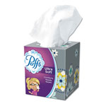 Puffs Ultra Soft Facial Tissue, White, 4 Cube Pack, 56 Sheets Per Cube, 224 Sheets Total view 3