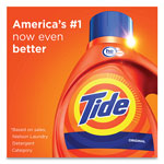 Tide HE Laundry Detergent, Original Scent, Liquid, 64 Loads, 92 oz Bottle view 3