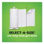 Bounty Select-a-Size Paper Towels, 2-Ply, White, 5.9 x 11, 98 Sheets/Roll, 12 Rolls/Carton view 2