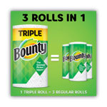 Bounty Select-a-Size Kitchen Roll Paper Towels, 2-Ply, White, 5.9 x 11, 147 Sheets/Roll, 6 Rolls/Pack view 3
