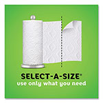 Bounty Select-a-Size Kitchen Roll Paper Towels, 2-Ply, White, 5.9 x 11, 110 Sheets/Roll, 6 Rolls/Carton view 1