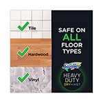 Swiffer Heavy-Duty Wet Refill Cloths, 10 x 8, Open Window Fresh, 20/Tub, 6 Tubs/Carton view 4