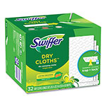Swiffer Dry Refill Cloths. 8 x 10.4, White, 32 Box, 4 Boxes/Carton view 2
