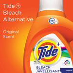 Tide Plus Bleach Liquid Detergent - Liquid - 92 fl oz (2.9 quart) - Bottle view 4