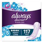 Always® Discreet Pads, Heavy, Long Length, 39 Per Box, 3/Case, 117 Total view 2