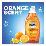 Dawn Ultra Dishwashing Liquid, Antibacterial, Orange Scent, 28oz. Bottle, 8/Case view 2