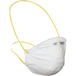 ProGuard Disposable Particulate Respirator, White, White, 240/Carton orginal image