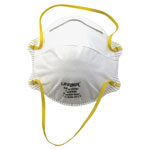 ProGuard Disposable Particulate Respirator, White, White, 240/Carton view 3