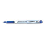 Pilot Precise Grip Stick Roller Ball Pen, Extra-Fine 0.5mm, Blue Ink, Blue Barrel view 1