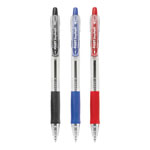 Pilot EasyTouch Retractable Ballpoint Pen, Medium 1mm, Black Ink, Clear Barrel, Dozen view 1