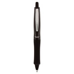 Pilot Dr. Grip FullBlack Retractable Ballpoint Pen, 1mm, Black Ink/Barrel view 1