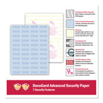Paris Business Forms Medical Security Papers, 24lb, 8.5 x 11, Blue, 500/Ream view 1