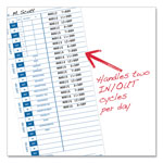 Pyramid Time Clock Cards for Pyramid Technologies 3000, One Side, 4 x 9, 100/Pack view 1