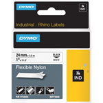 Dymo Rhino Flexible Nylon Industrial Label Tape, 1