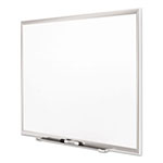 Quartet® Classic Series Porcelain Magnetic Board, 96 x 48, White, Silver Aluminum Frame view 1