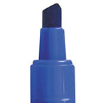 Quartet® EnduraGlide Dry Erase Marker, Broad Chisel Tip, Blue, Dozen view 2