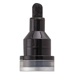 Quartet® Premium Glass Board Dry Erase Marker, Broad Bullet Tip, Black, Dozen view 3