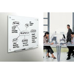 Quartet® Prestige Embossed Foam Bulletin Board, 72 x 48, Black, Aluminum Frame view 3