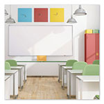 Quartet® Melamine Whiteboard, Aluminum Frame, 96 x 48 view 3
